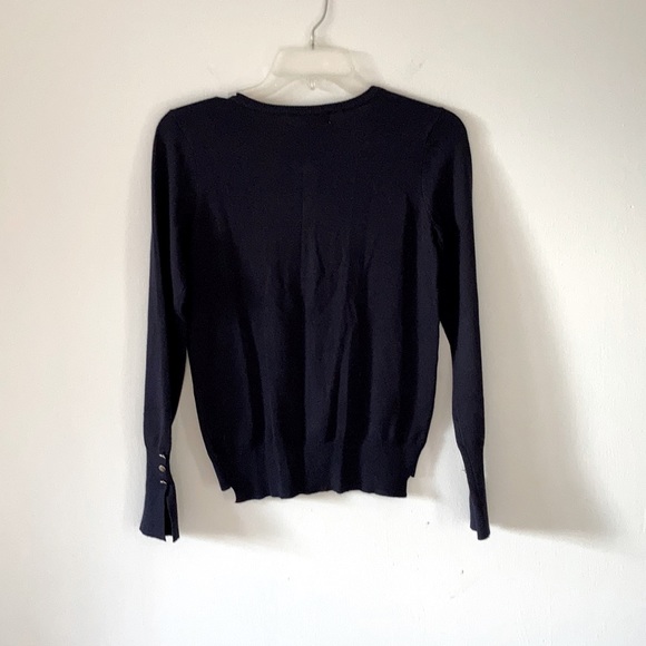 Philosophy navy sweater | size small - Picture 5 of 6